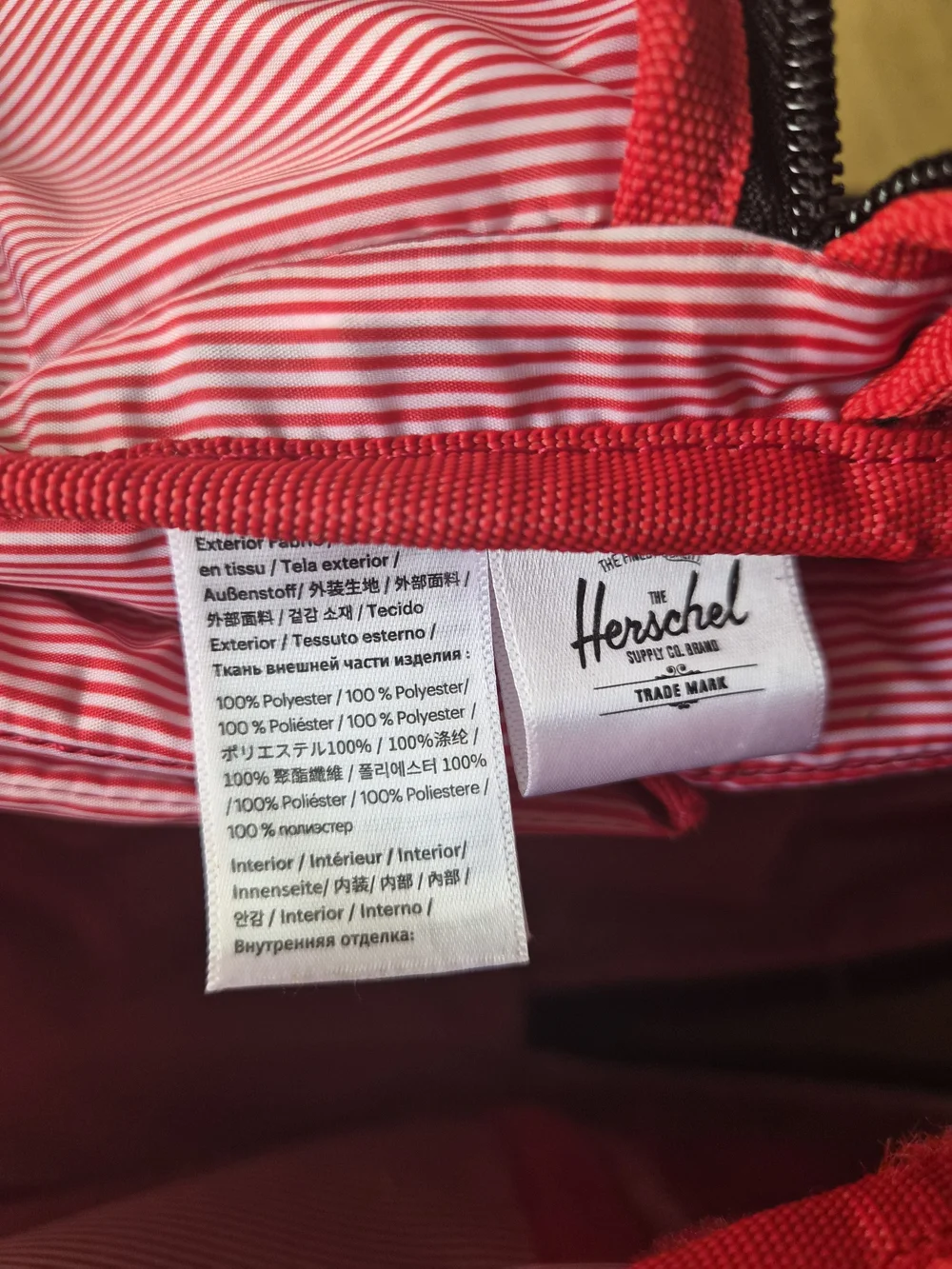 Herschel Supply Co. Settlement Sprout Diaper Bag Backpack Tie Dye Check